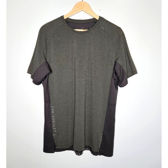LULULEMON License To Train T-Shirt Mens XL Gym Short Sleeve Performance Tee Gray - Picture 1 of 6